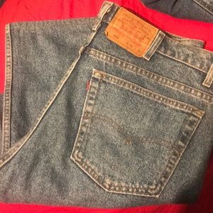 Vintage 505 Levi Jeans.